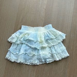Skirt love shack fancy 12 years old. Like new.